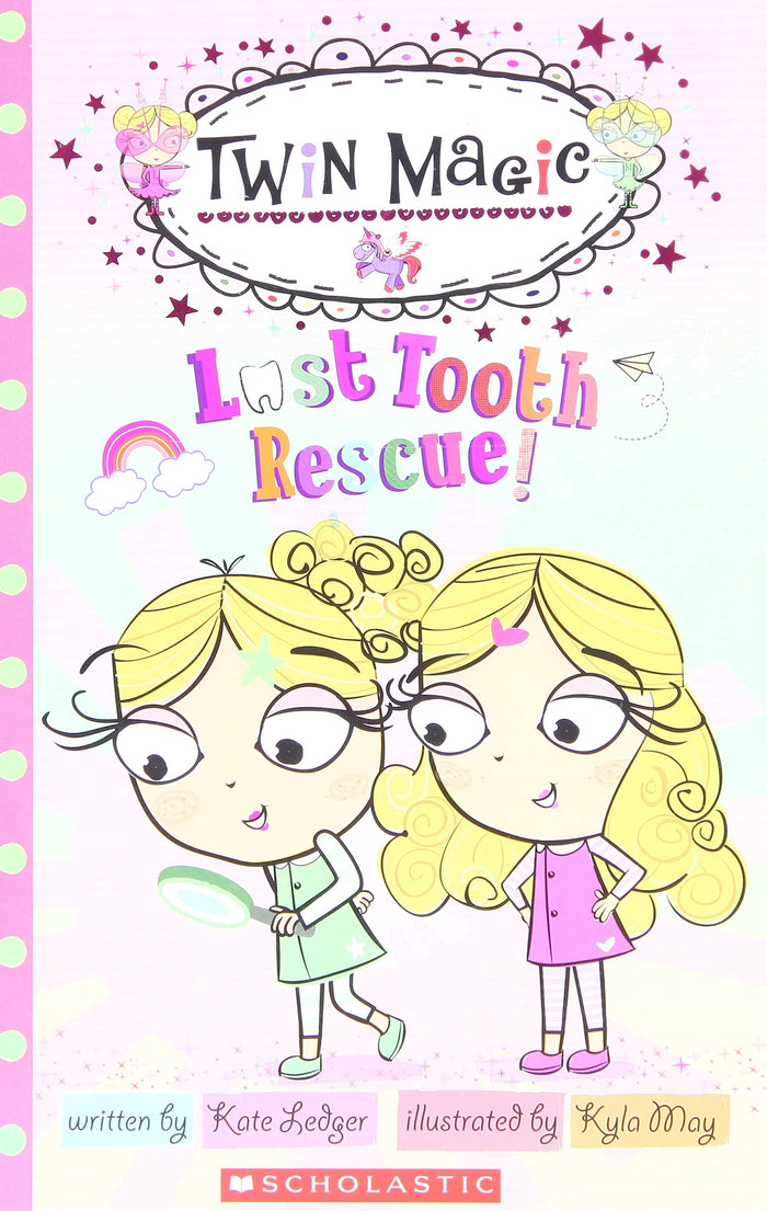 Scholastic Reader Level 2: Twin Magic 1 Lost Tooth Rescue! - Paperback cover