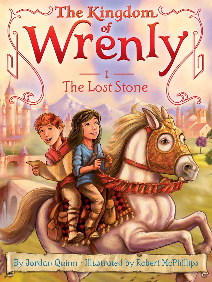 The Lost Stone (The Kingdom of Wrenly) by Jordan Quinn - Paperback cover