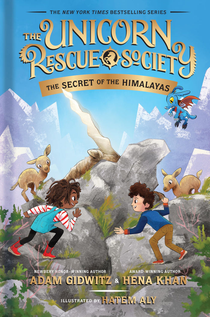 The Secret of the Himalayas (The Unicorn Rescue Society) by Adam Gidwitz - Hardcover cover