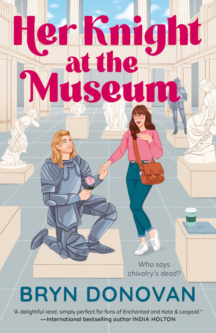 Her Knight at the Museum by Bryn Donovan - Paperback cover