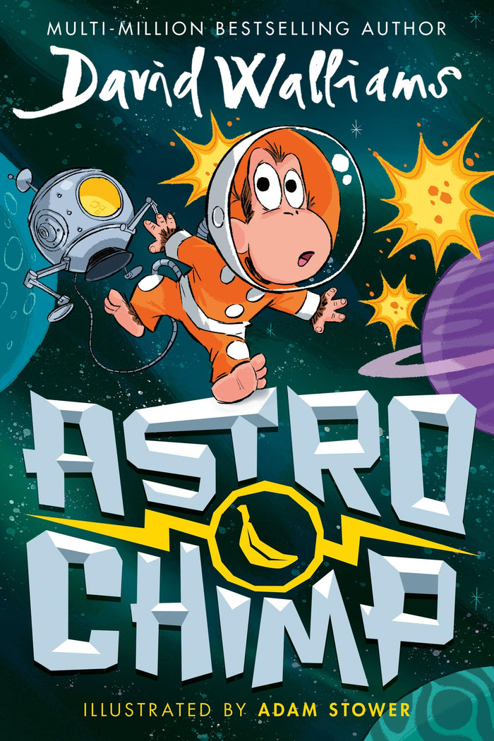 Astrochimp: A book by David Walliams by David Walliams - Paperback cover