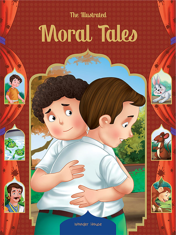 Illustrated Moral Tales: Classic Tales From India , The by Wonder House Books - Hardcover cover