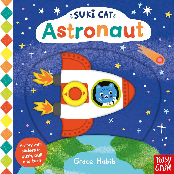 Nosy Crow Suki Cat Astronaut. by Grace Habib - Board Book cover