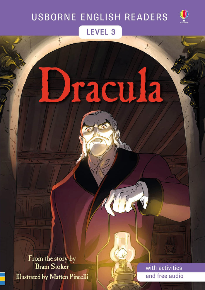 Dracula - English Readers Level 3 by Bram Stoker - Paperback cover