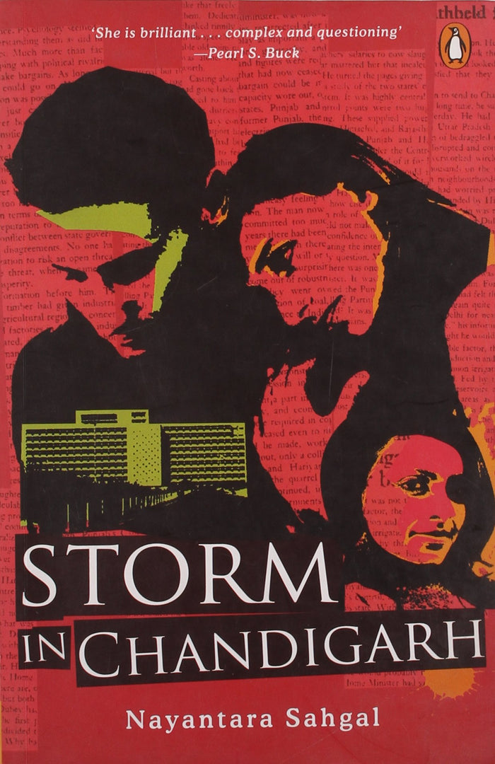 Storm In Chandigarh by Nayantara Sahgal - Paperback cover