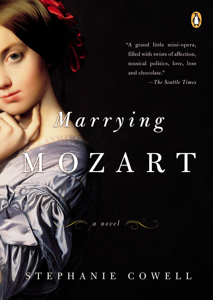 Marrying Mozart by Stephanie Cowell - Paperback cover
