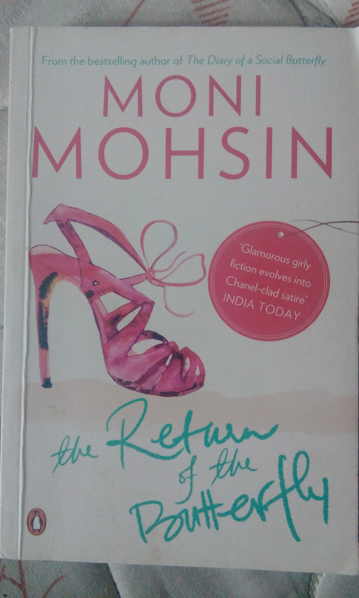 The Return of the Butterfly by Moni Mohsin - Paperback cover