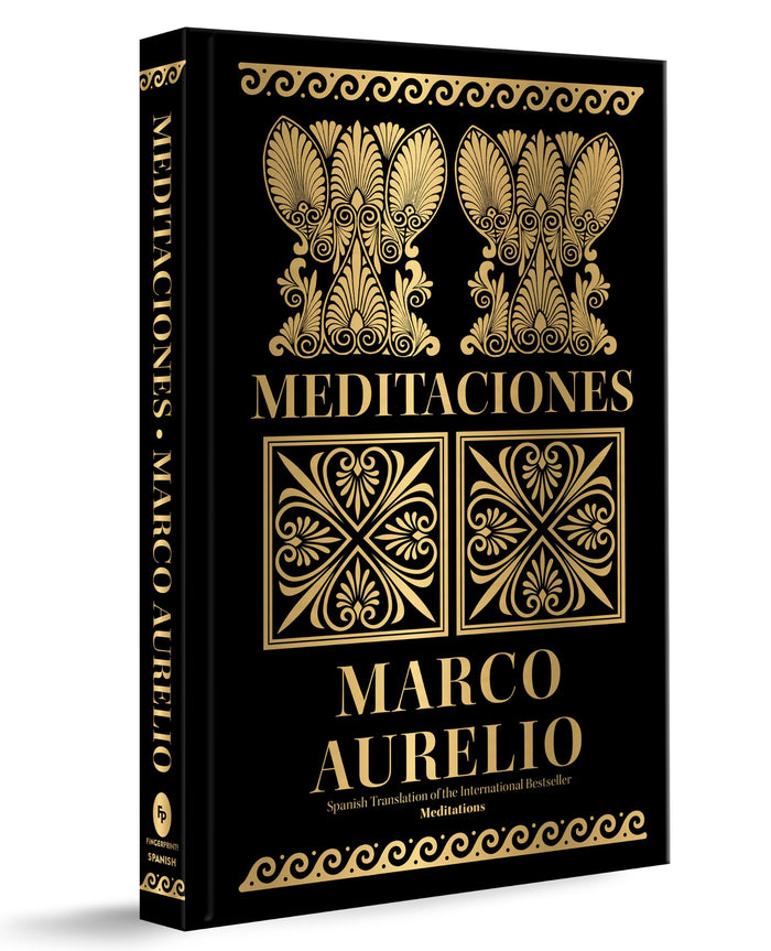 Meditations (Deluxe Hardbound Edition) (Spanish Translation) (Spanish Edition) by Marcus Aurelius - Hardcover cover