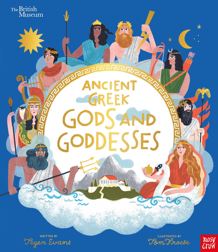 Nosy Crow British Museum Ancient Greek Gods and Goddesses. by Tegen Evans - Paperback cover
