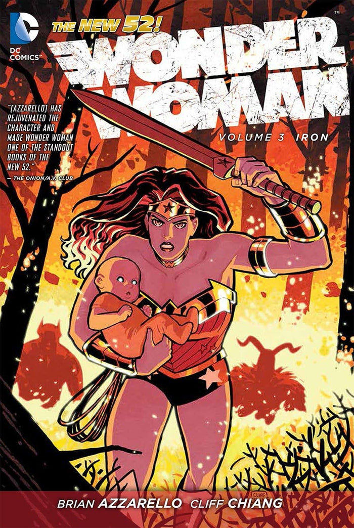 Wonder Woman Vol. 3: Iron (The New 52) by Brian Azzarello - Hardcover cover