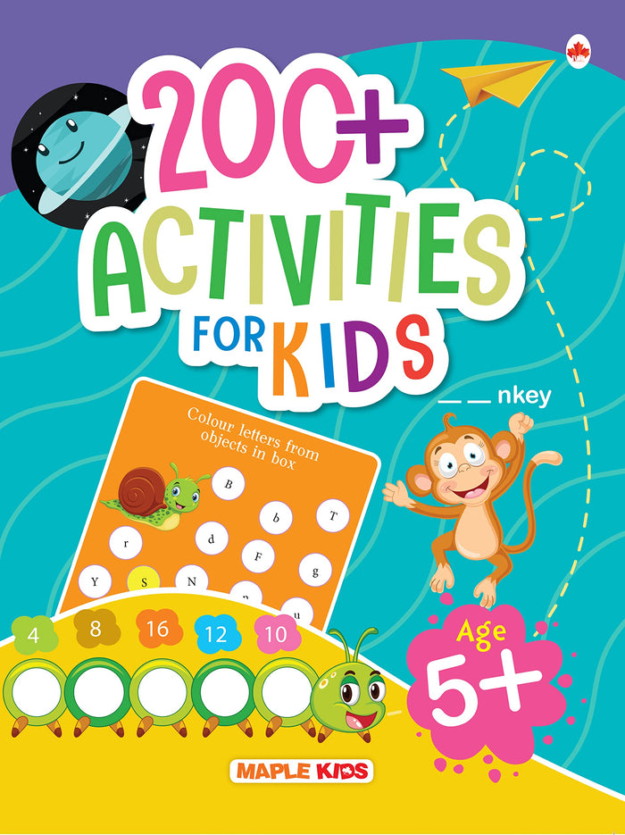 200+ Activities For Age 5+ by Maple - Paperback cover