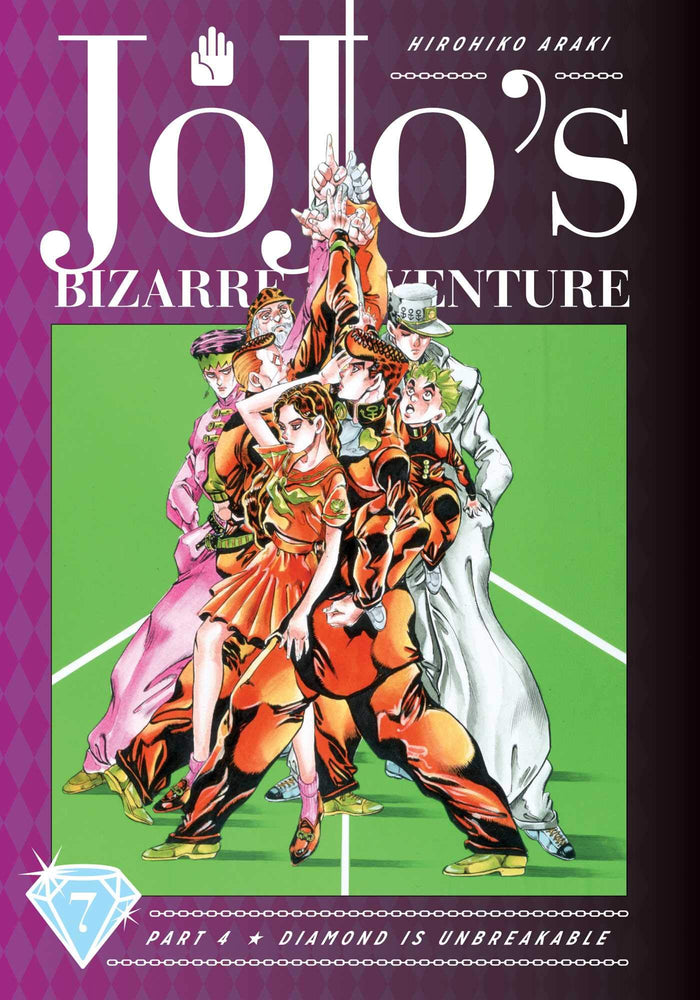 JoJo's Bizarre Adventure: Part 4--Diamond Is Unbreakable, Vol. 7 by Hirohiko Araki - Hardcover cover