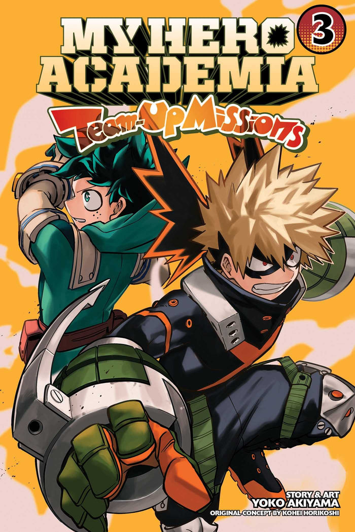 My Hero Academia: Team-Up Missions, Vol. 3 by Kohei Horikoshi - Paperback cover