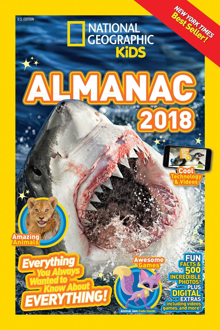 National Geographic Kids Almanac 2018 by National Geographic Kids - Paperback cover