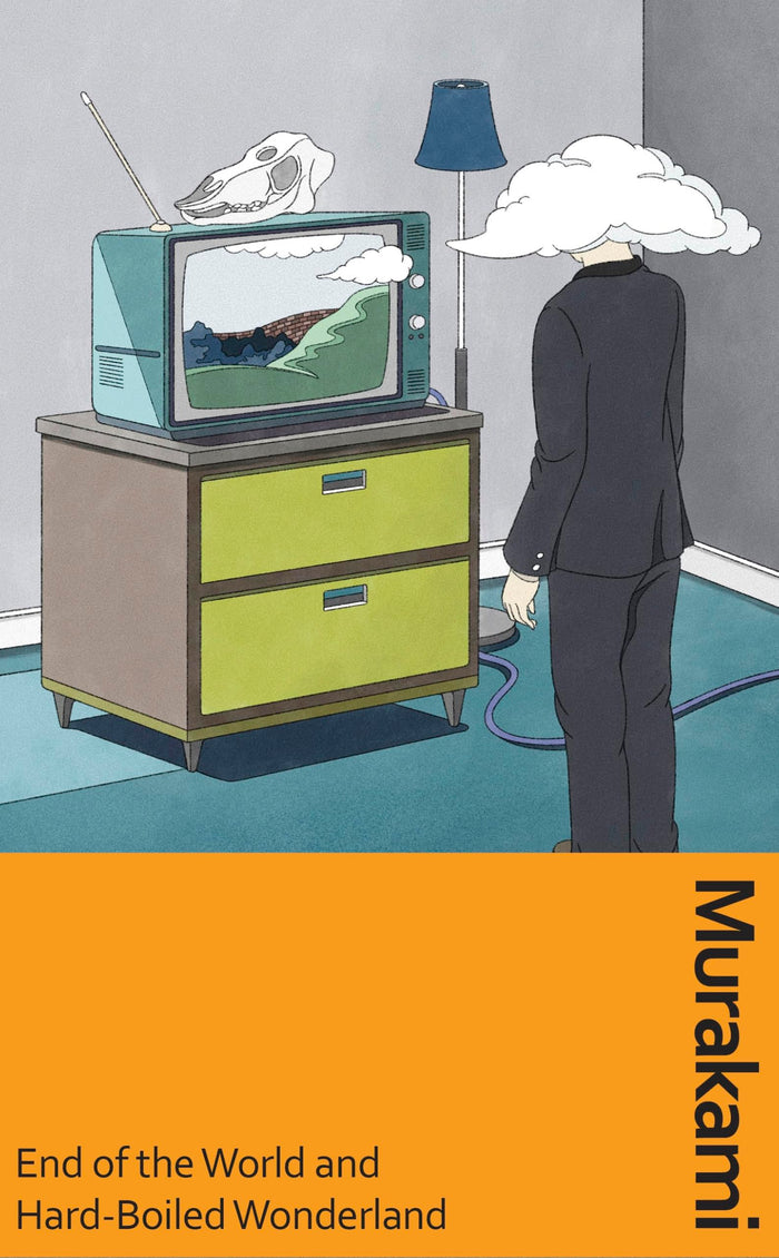 Vintage Classics End of the World and Hard-Boiled Wonderland. by Haruki Murakami - Hardcover cover