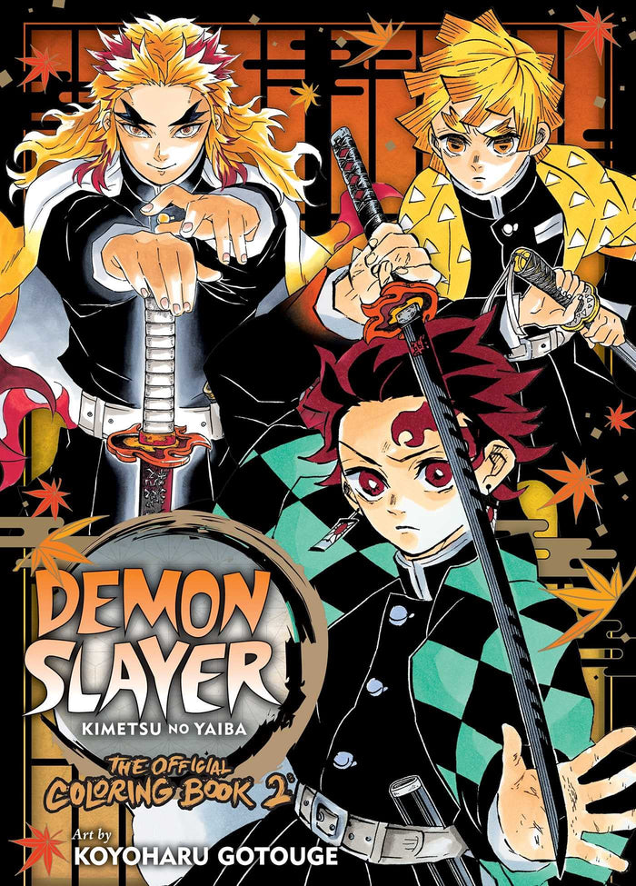 Demon Slayer: Kimetsu no Yaiba: The Official Coloring Book 2 by Koyoharu Gotouge - Paperback cover