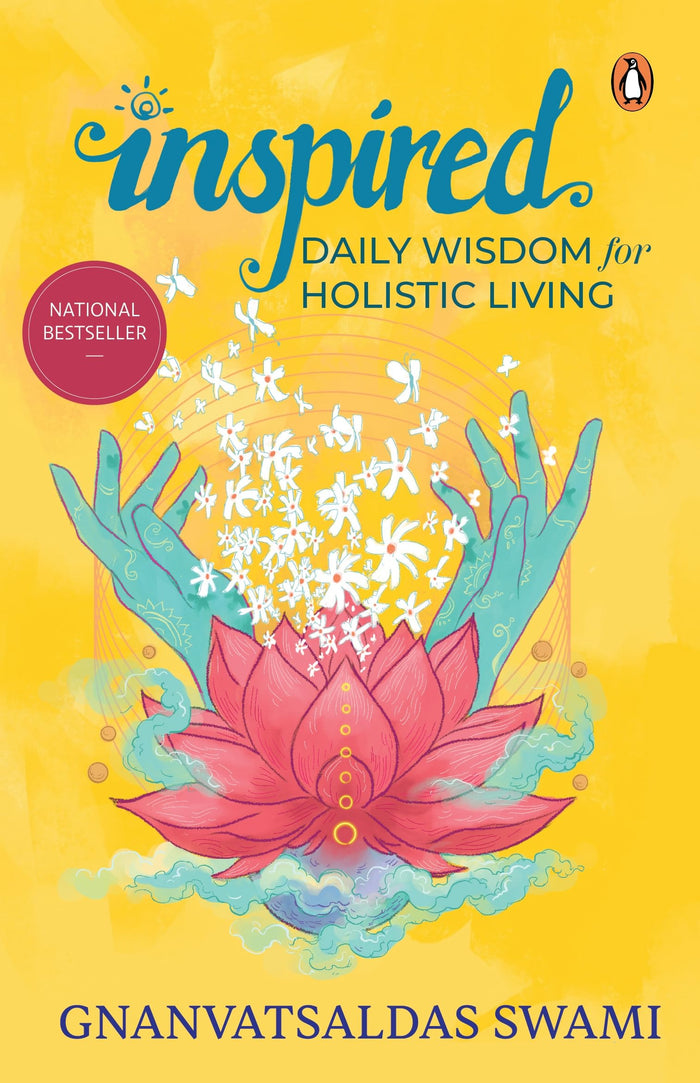 Inspired: Daily Wisdom for Holistic Living by Gnanvatsaldas Swami - Paperback cover