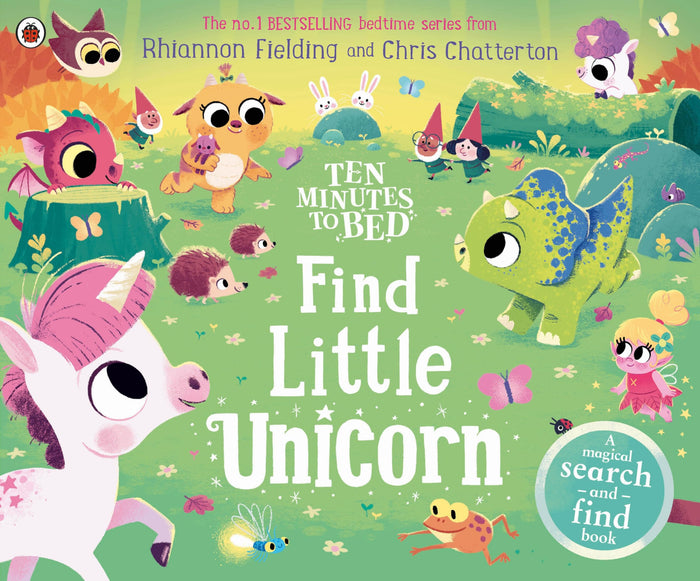Ladybird Ten Minutes to Bed Find Little Unicorn A Search-and-Find Book. by Rhiannon Fielding - Paperback cover