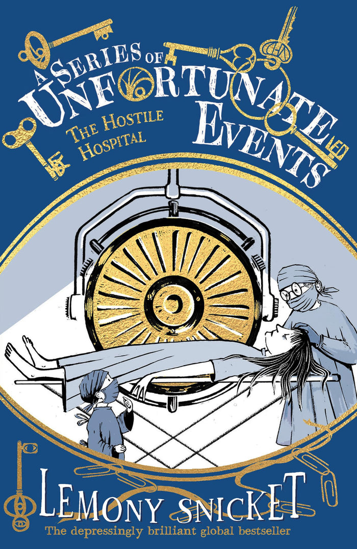 The Hostile Hospital (A Series of Unfortunate Events) by Illustrated by Brett Helquist Lemony Snicket - Paperback cover