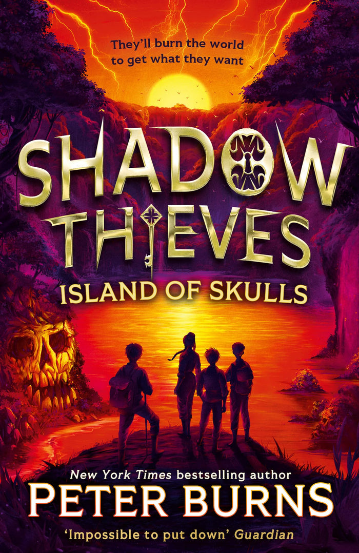 Shadow Thieves: Island of Skulls by Peter Burns - Paperback cover