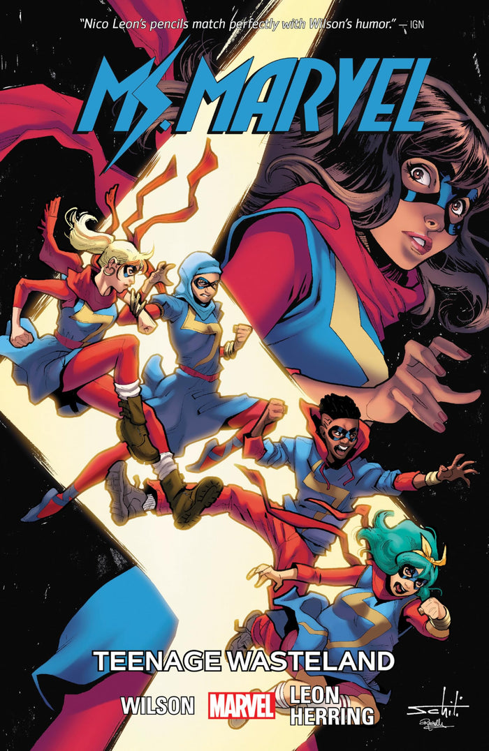 Ms. Marvel Vol. 9: Teenage Wasteland by G. Willow Wilson - Paperback cover