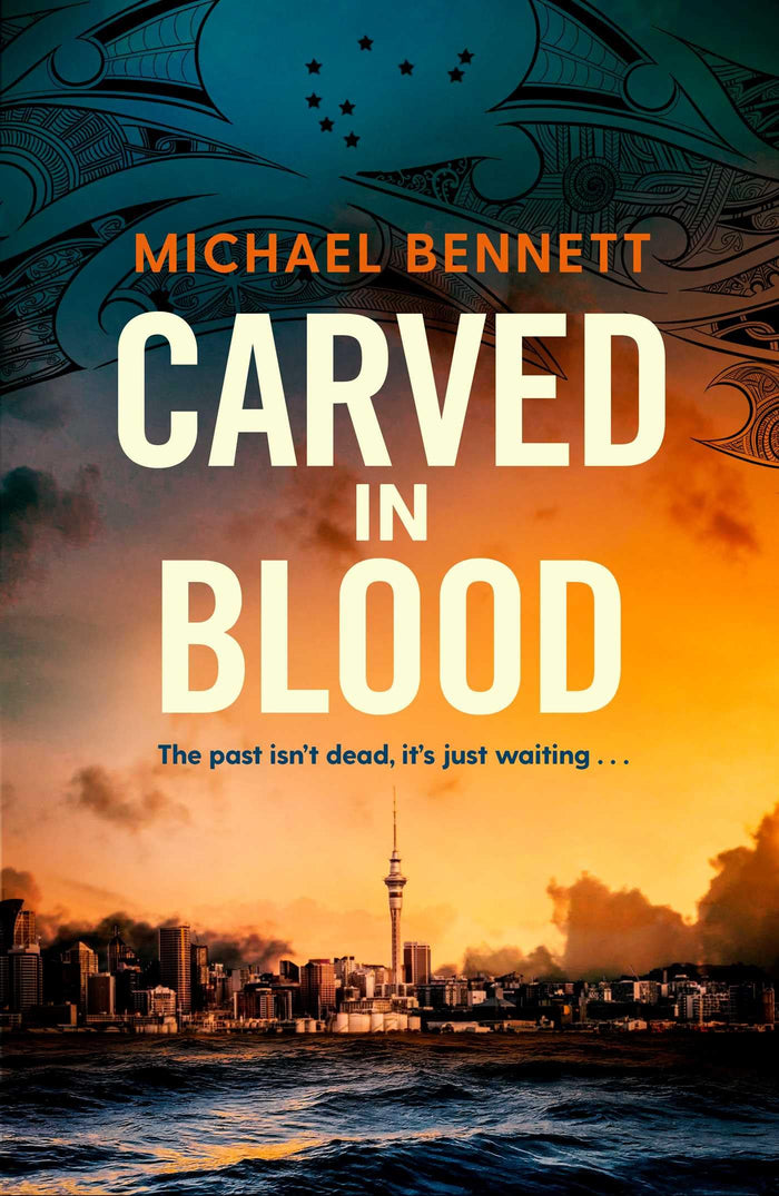 Carved in Blood by Michael Bennett - Paperback cover