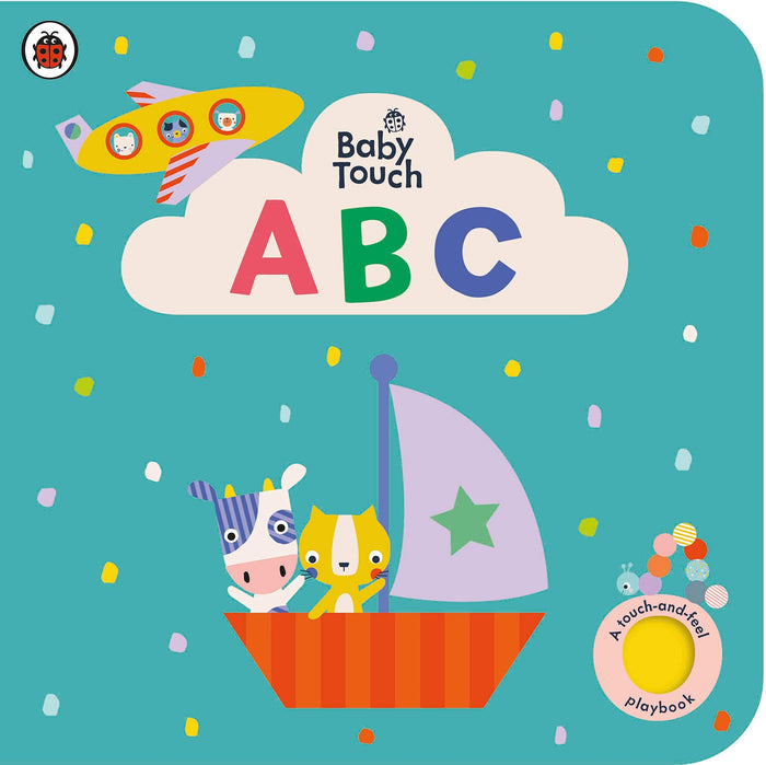 Baby Touch: ABC: A touch-and-feel playbook by Ladybird Books - Board Book cover
