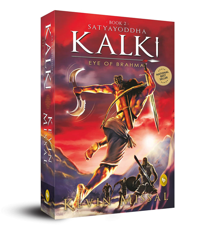 Satyayoddha Kalki: Eye of Brahma (Book 2) (The Kalki Trilogy) by Kevin Missal - Paperback cover