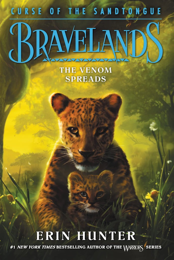 Bravelands: Curse of the Sandtongue #2: The Venom Spreads: An Epic Adventure About Animals Facing Mysterious Poison for Children (Ages 8-12) by Erin Hunter - Paperback cover