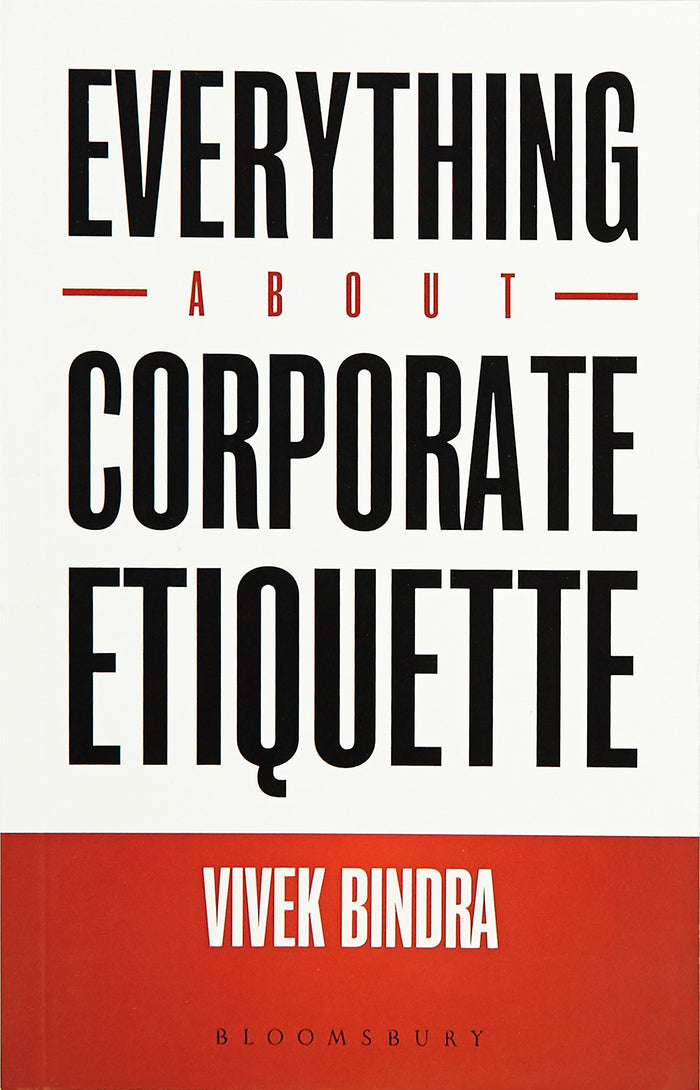 Everything About Corporate Etiquette by Vivek Bindra - Paperback cover