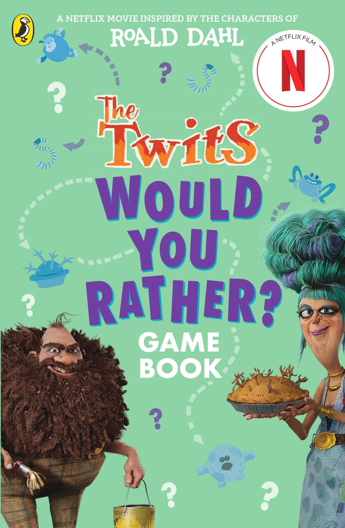 Puffin The Twits A Would You Rather Game Book. by Roald Dahl - Paperback cover
