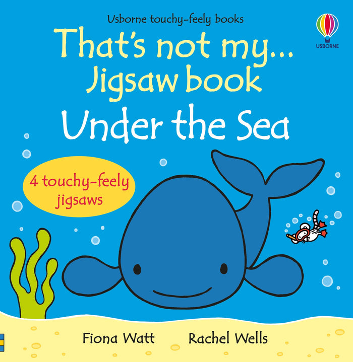 Usborne Thats not my... jigsaw book Under the sea. by Rachel Wells - Board Book cover