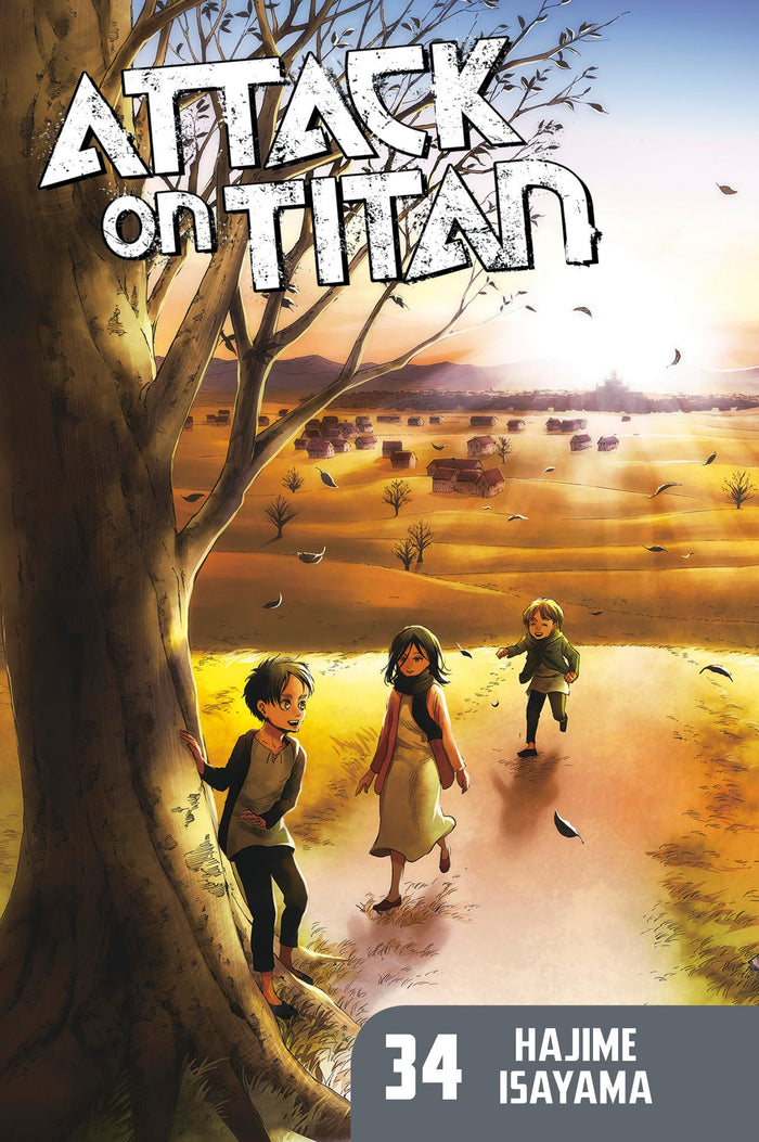 Attack on Titan 34 by Hajime Isayama - Paperback cover
