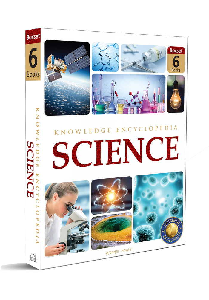 Science Knowledge Encyclopedia for Children : Collection of 6 Books (Box Set) by Wonder House Books - Paperback cover