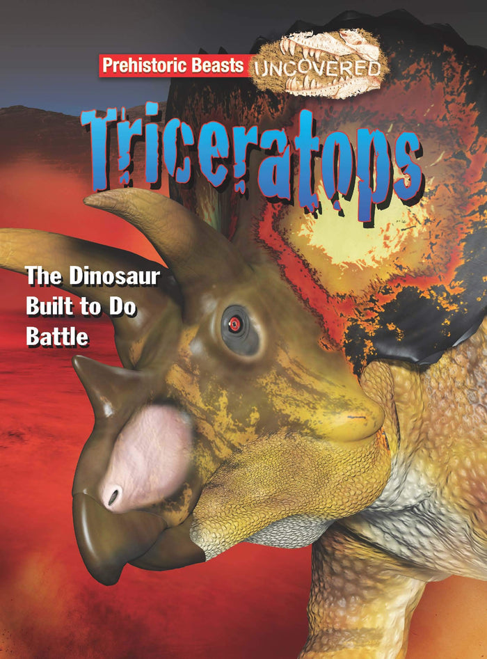 Prehistoric Beasts: Triceratops by Dougal Dixon - Paperback cover
