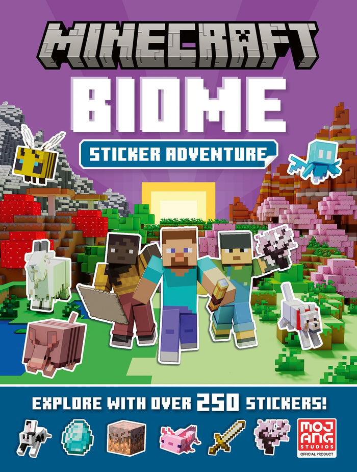 Farshore Minecraft Biome Adventure Sticker Book. by Mojang AB - Paperback cover