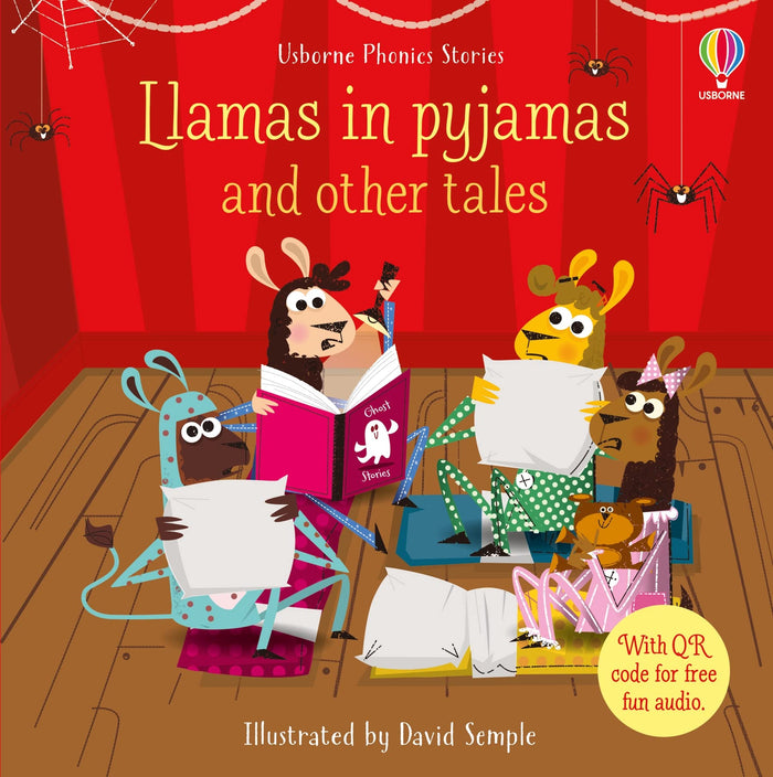 Llamas in Pyjamas and other Tales by Lesley Sims - Hardcover cover