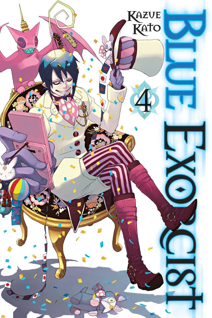 Blue Exorcist, Vol. 4 by Kazue Kato - Paperback cover