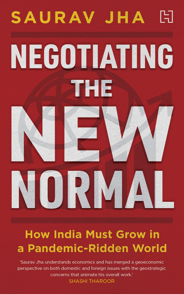Hachette India Negotiating the New Normal by Saurav Jha - Paperback cover