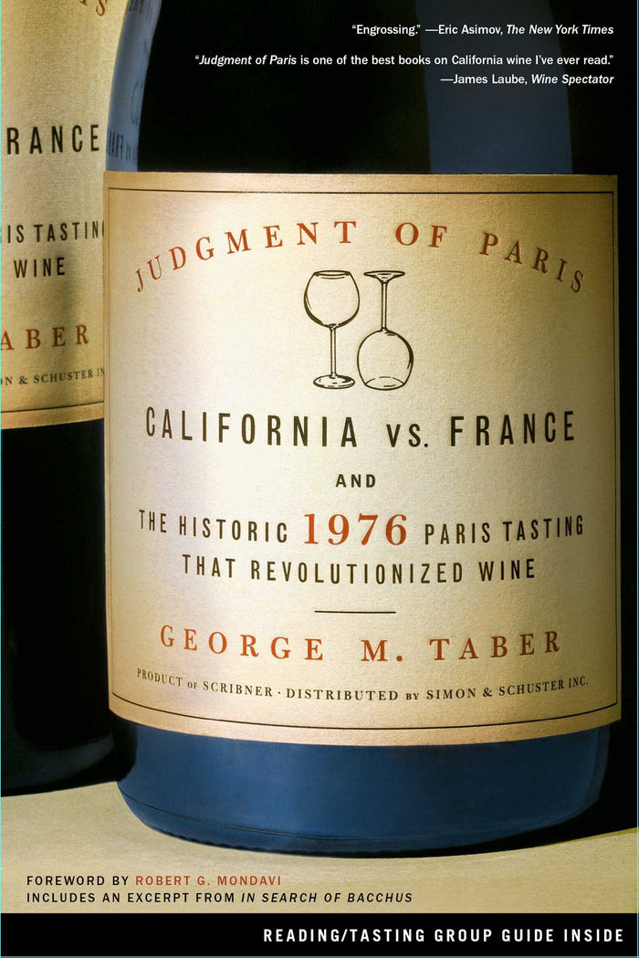 Judgment of Paris: Judgment of Paris (A Gift for Wine Lovers) by George M. Taber - Paperback cover