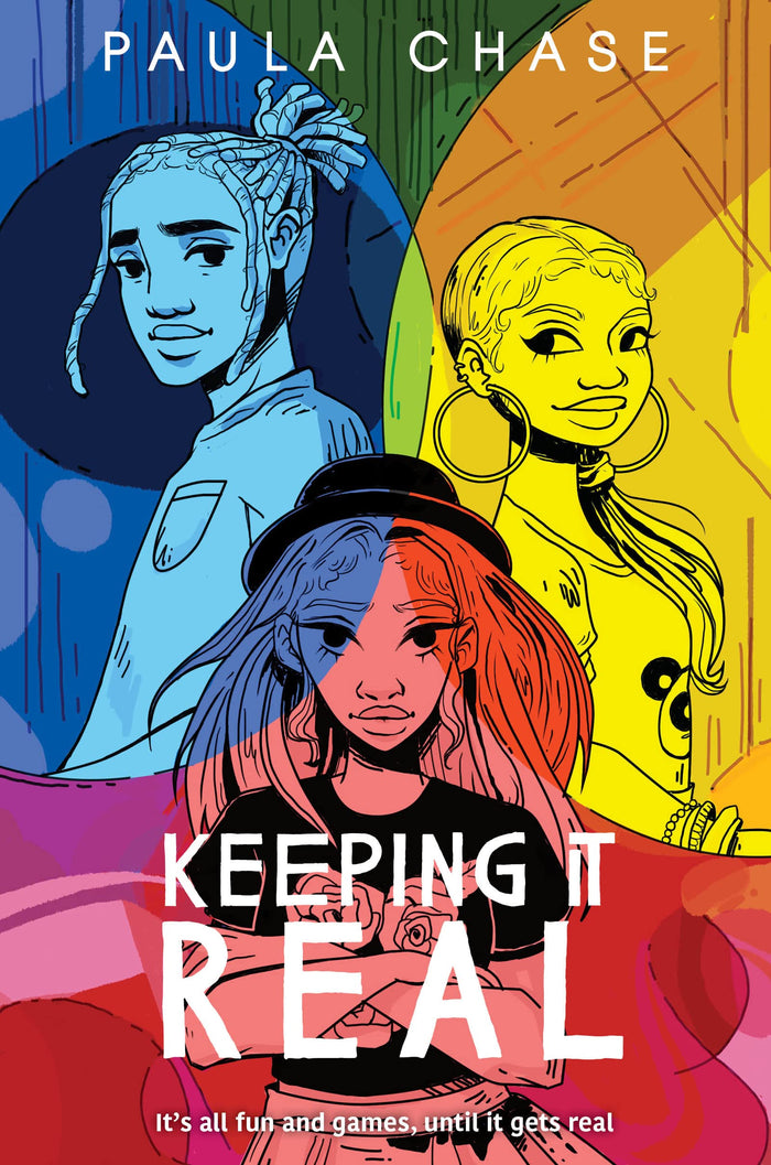 Keeping It Real: A Powerful Story About Family Secrets and Betrayal for Kids (Ages 8-12) by Paula Chase - Paperback cover