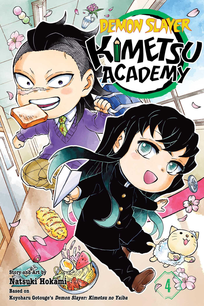 Demon Slayer: Kimetsu Academy, Vol. 4 by Koyoharu Gotouge - Paperback cover