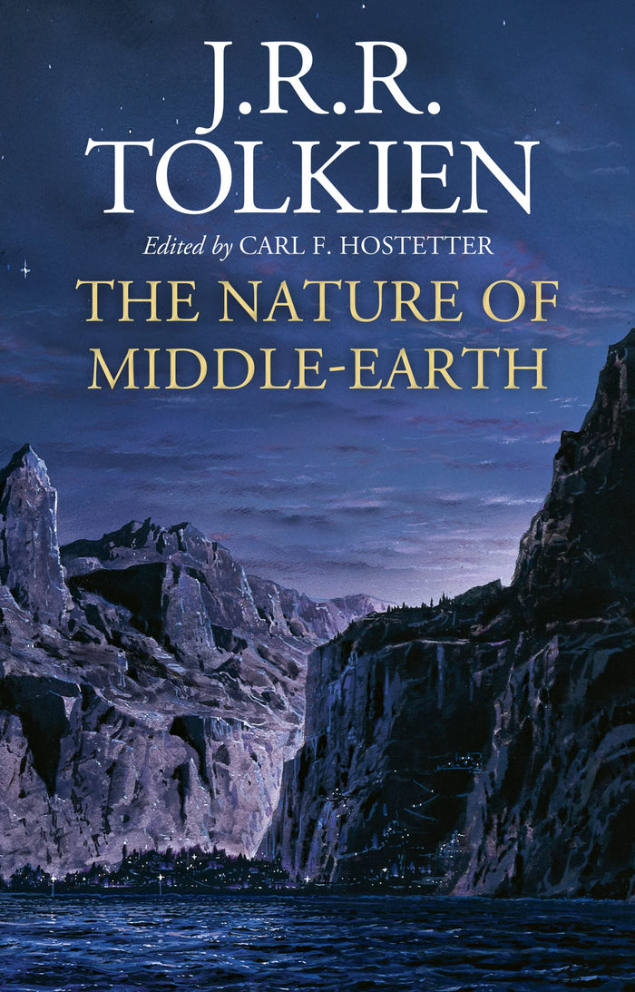 The nature of middle-earth (hardback) by J.R.R. Tolkien - Paperback cover