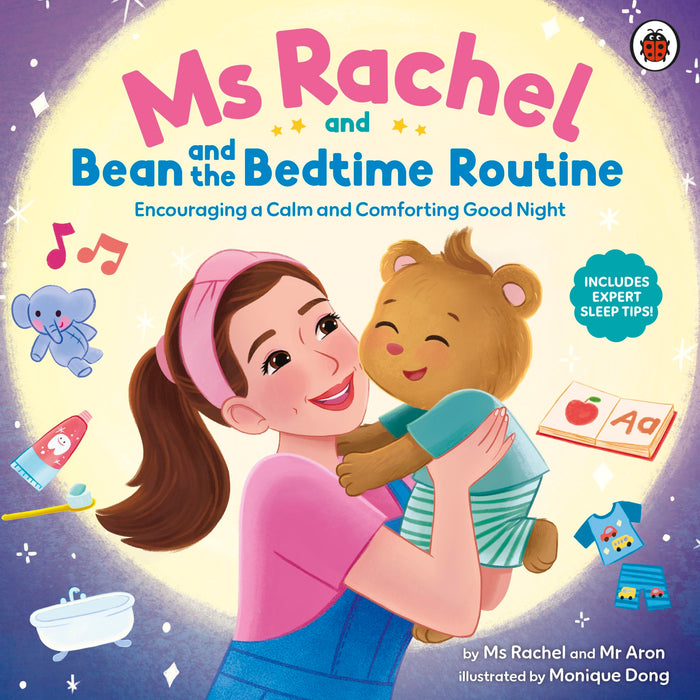 Ms Rachel and Bean and the Bedtime Routine: Encouraging a Calm and Comforting Good Night by Ms Rachel - Paperback cover