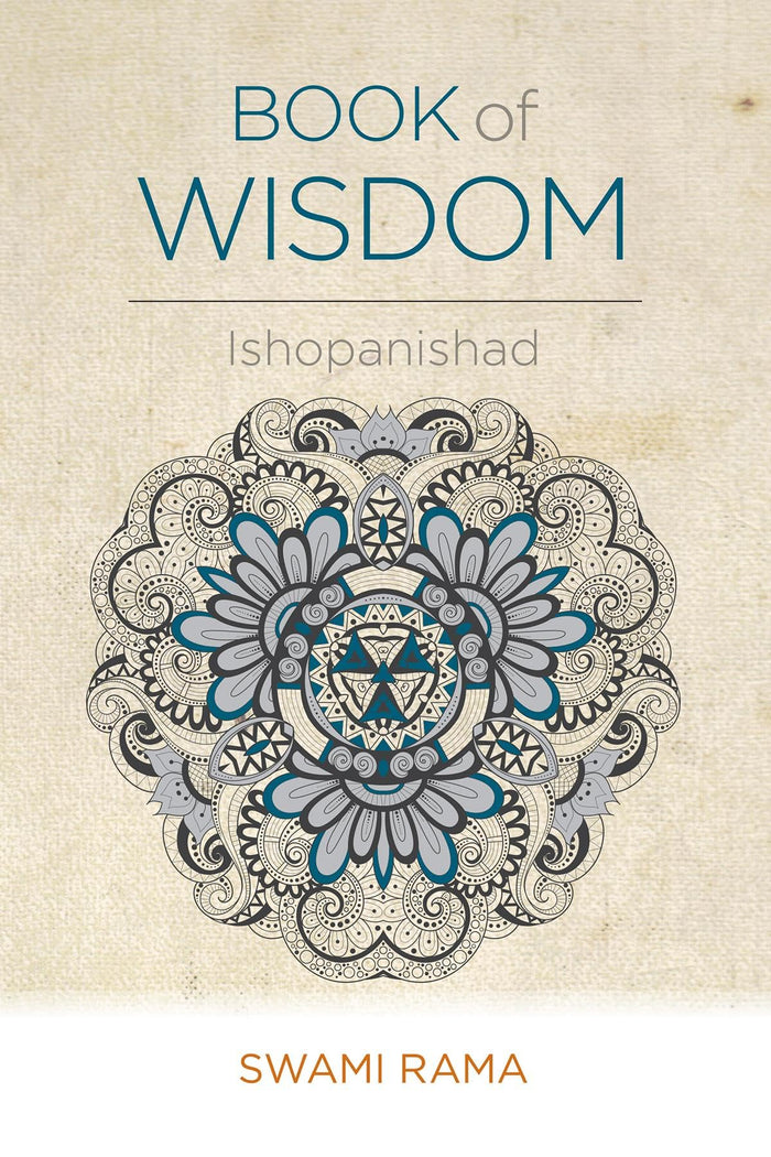 Front cover of the book 'Book of Wisdom: Ishopanishad' by Swami Rama.