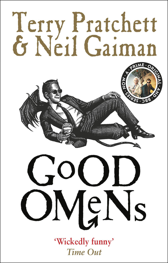 Good Omens by Terry Pratchett - Paperback cover