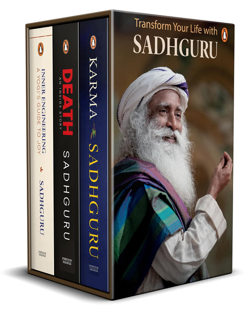 "Transform Your Life With Sadhguru! (Inner Engineering, Death, Karma)" by Sadhguru - Paperback cover