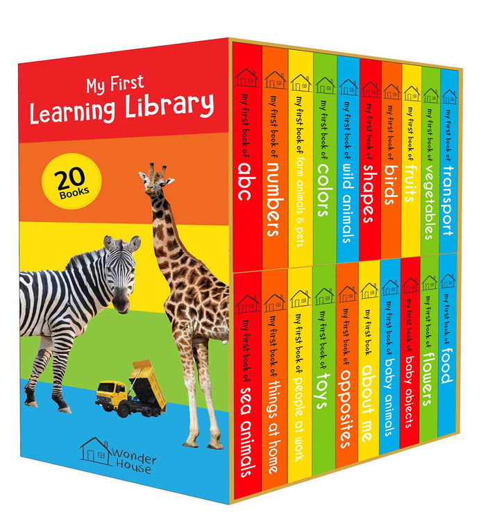 My First Learning Library by Wonder House Books - Board Book cover