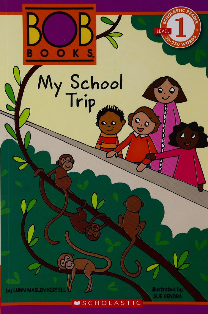 Scholastic Reader L1: Bob Books: My School Trip by Lynn Maslen Kertell - Paperback cover