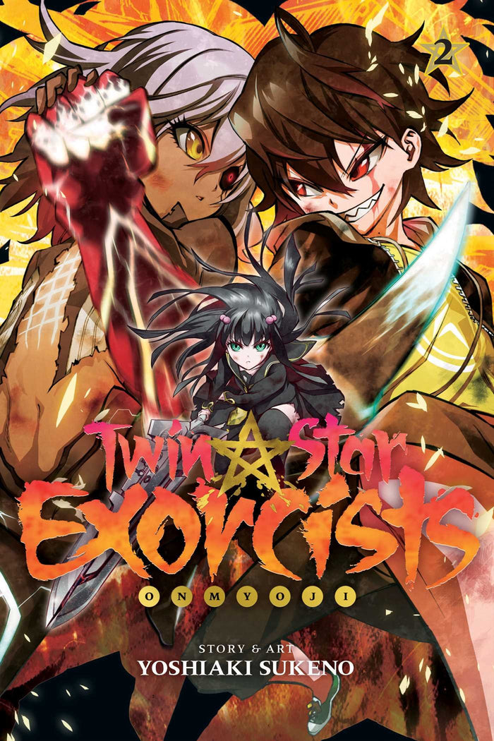Twin Star Exorcists, Vol. 2: Onmyoji by Yoshiaki Sukeno - Paperback cover